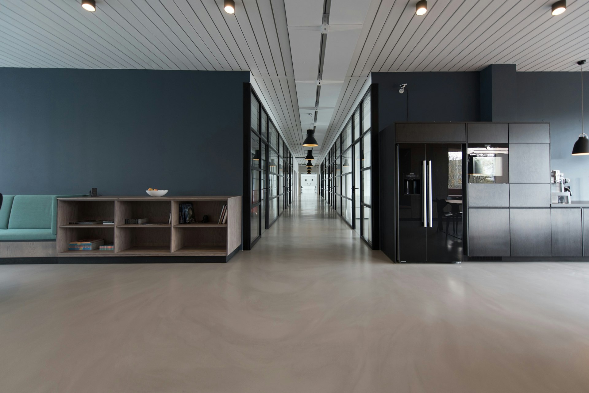 Modern corporate office interior